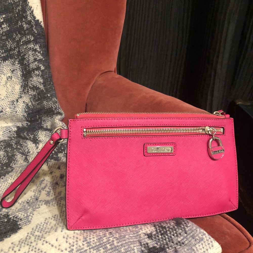 Pink CK hand bag